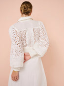 Vestido Lara Armont em marfim