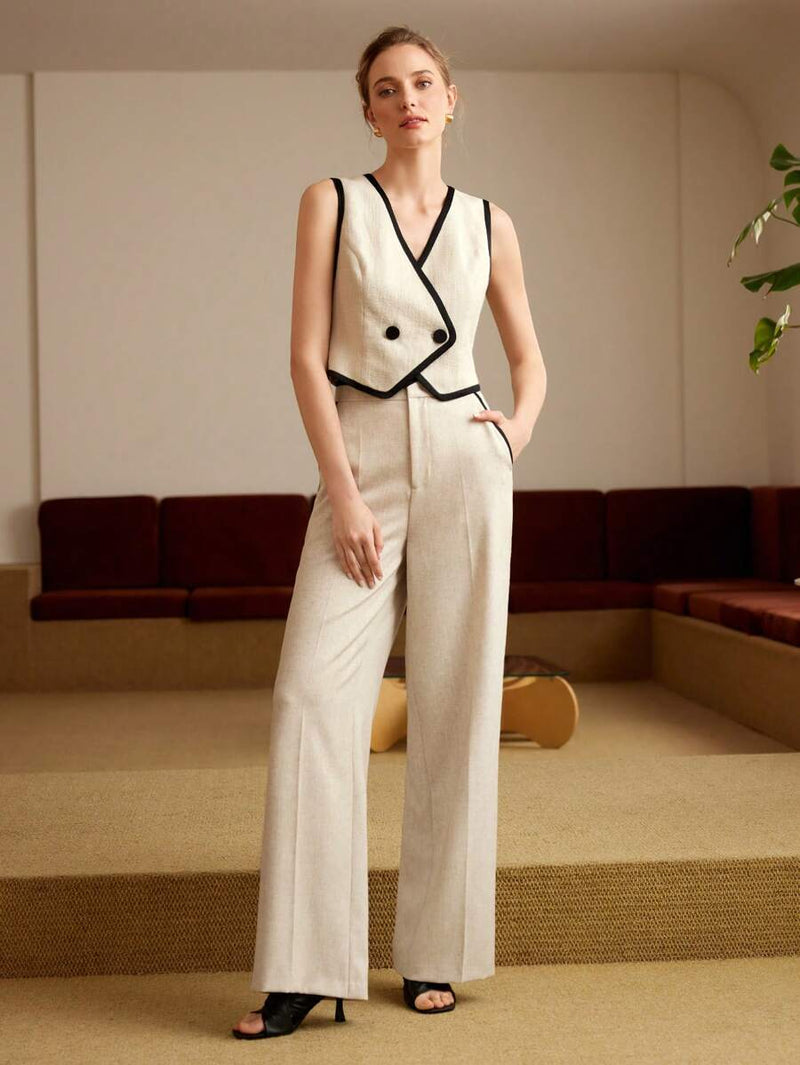 Conjunto COLETE DE DOIS BOTÕES