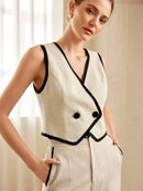 Conjunto COLETE DE DOIS BOTÕES