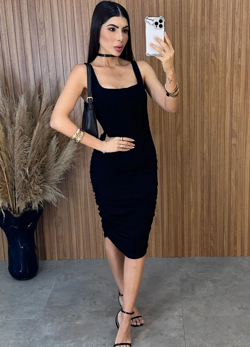 Vestido Eloá Drapeado