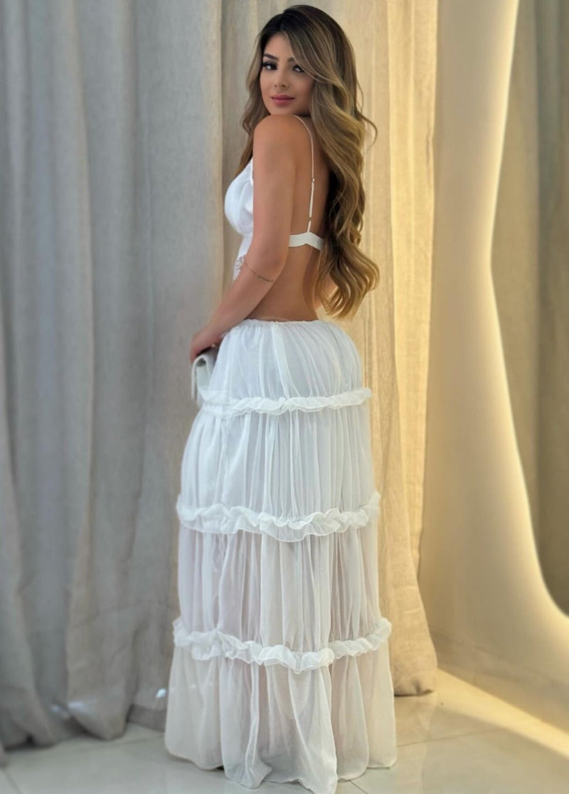 Vestido Yris – Leveza e Sofisticação em Cada Detalhe