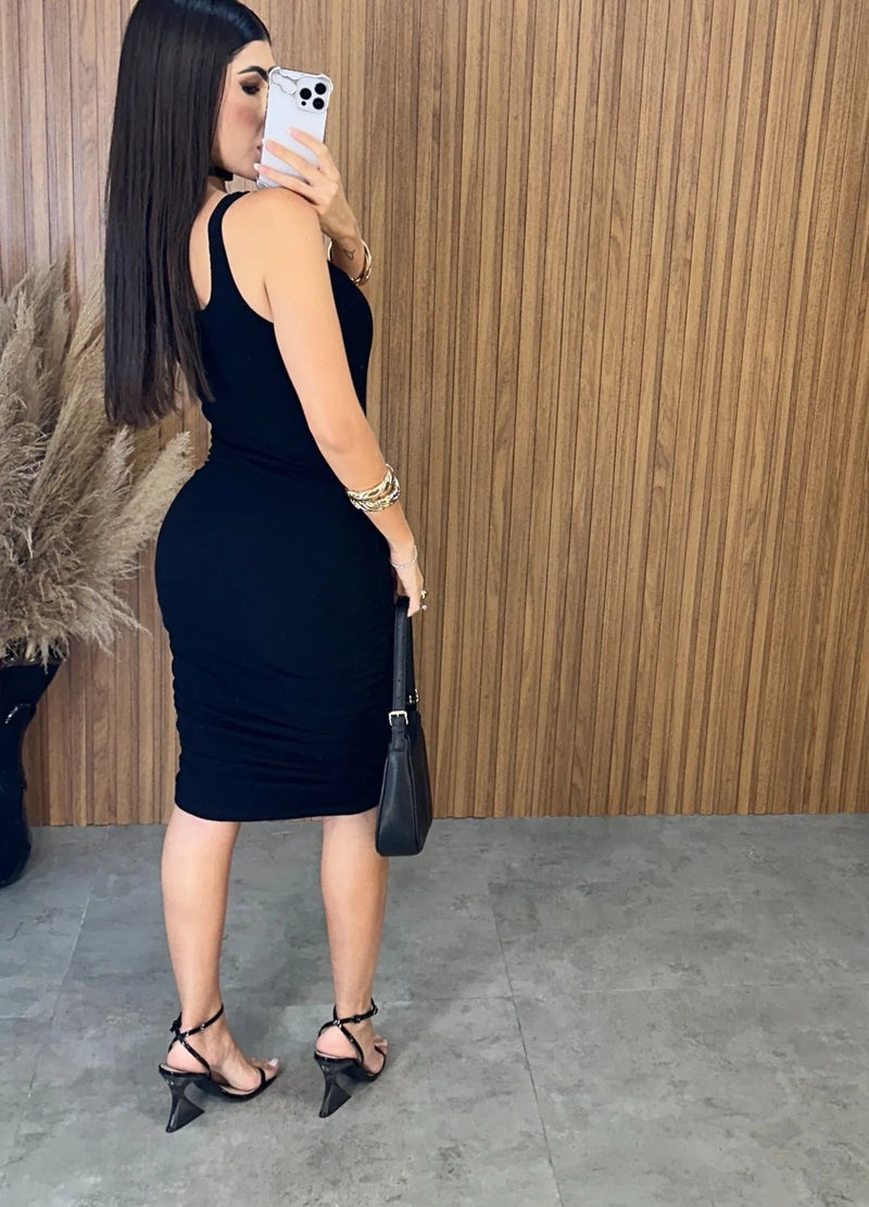 Vestido Eloá Drapeado