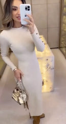 Vestido Tricot Rubia