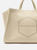 Bolsa Tote Off-white Couro Legítimo
