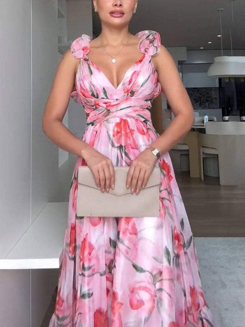 Vestido Camille Cross Floral