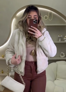 Jaqueta Pelinhos Dupla face