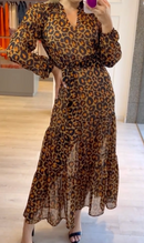 Vestido Helenna Animal Print