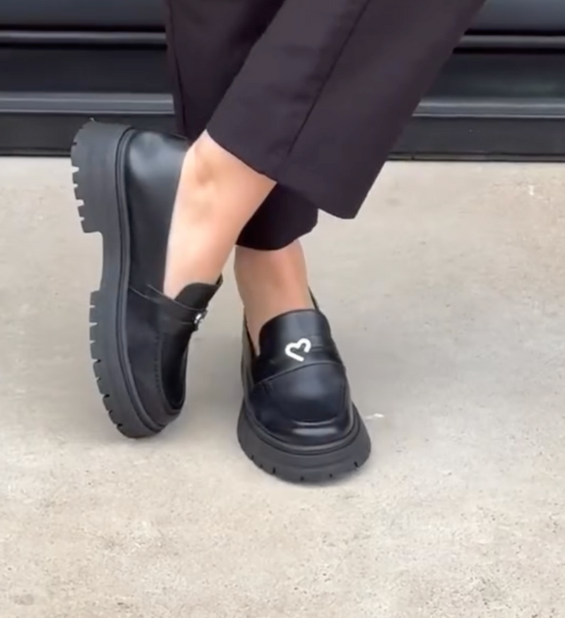 Mocassim Couro Lovers