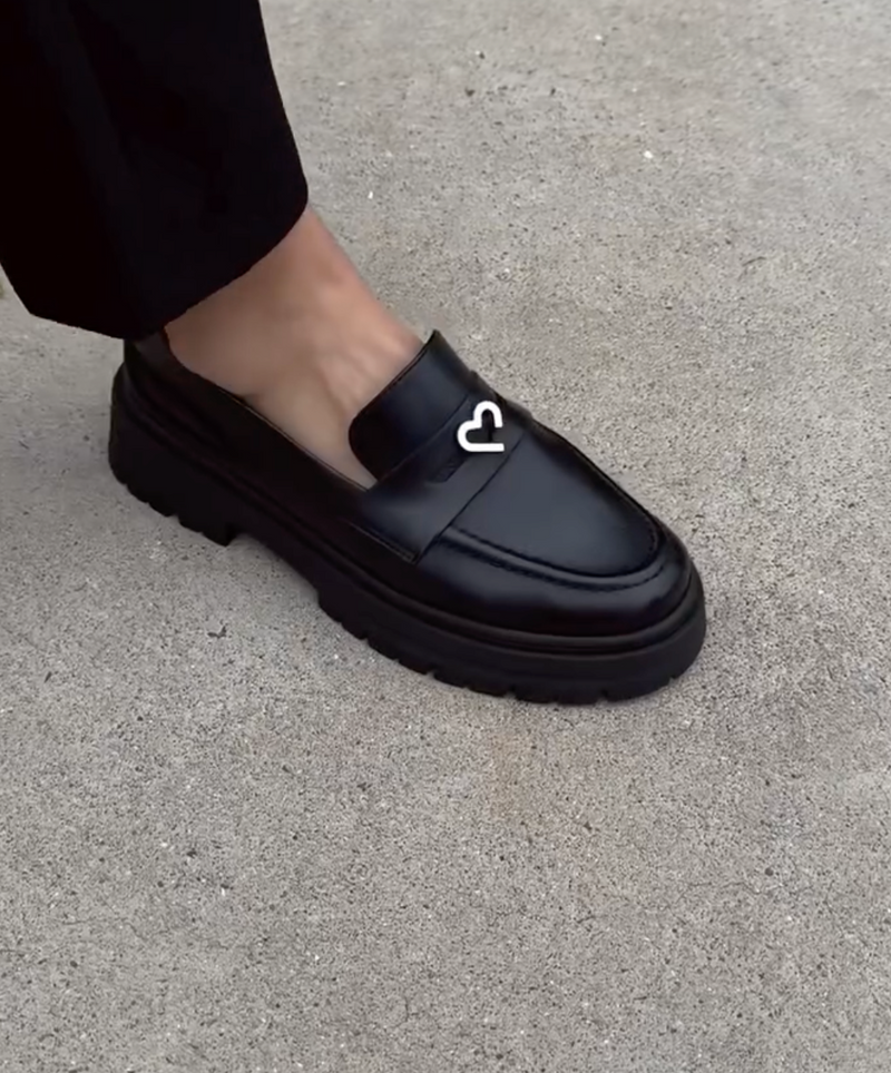 Mocassim Couro Lovers