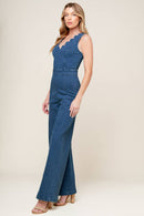 Macacão Jeans Lavado