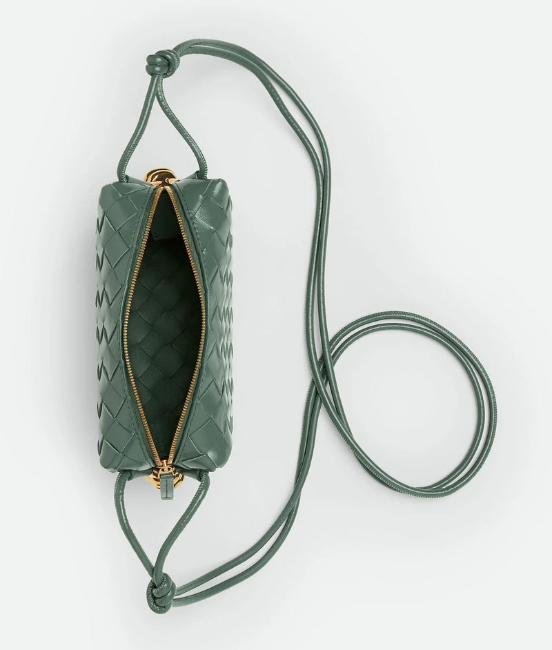 Bolsa Tiracolo Pouch Mini Couro Legítimo