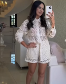 Conjunto Svetlana – Renda Off White