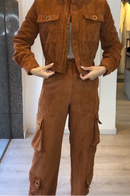 Conjunto Agatha Cotelê - Jaqueta e Calça