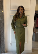 Conjunto Sienna Verde Oliva