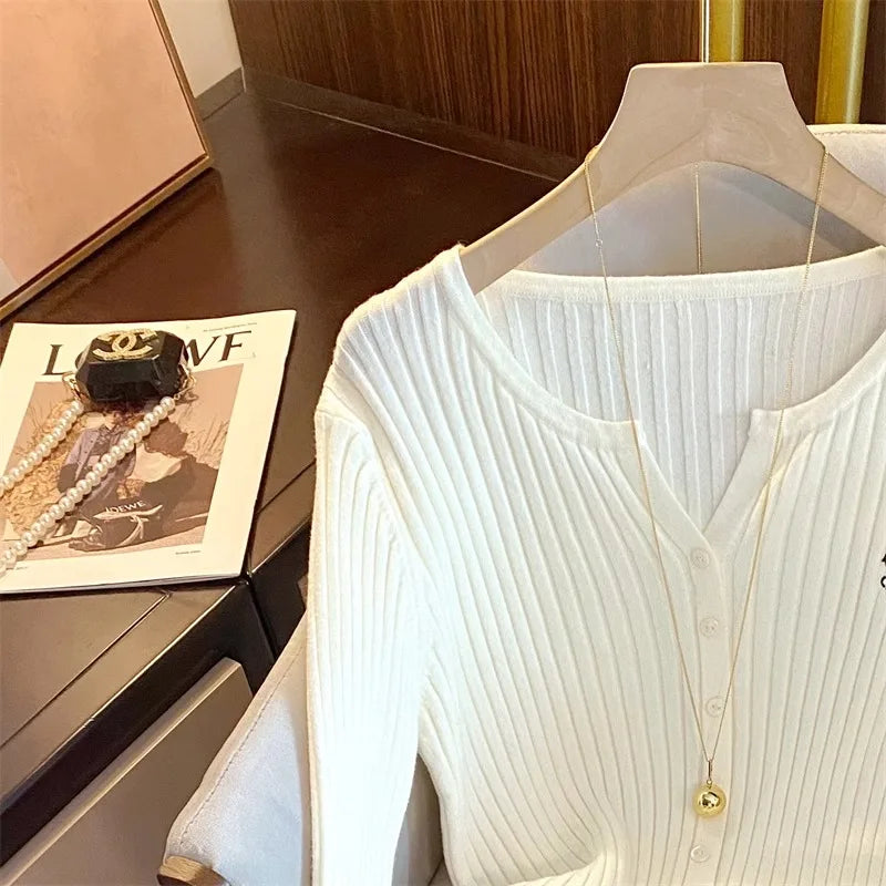 Suéter de Malha Feminino