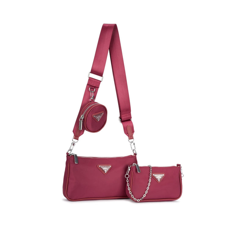 Bolsa Multi Pochette com Alça Larga e Porta-Moedas – Ref. BL21330 Estilo urbano, praticidade total!