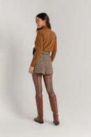 Suéter Tricot Gola Canelada Valônia Véras