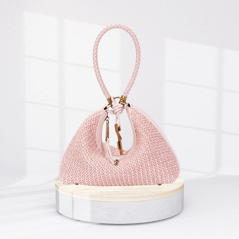 Bolsa Bucket em Ráfia