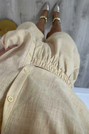 Conjunto Feminino Max Camisa e Short em Linho