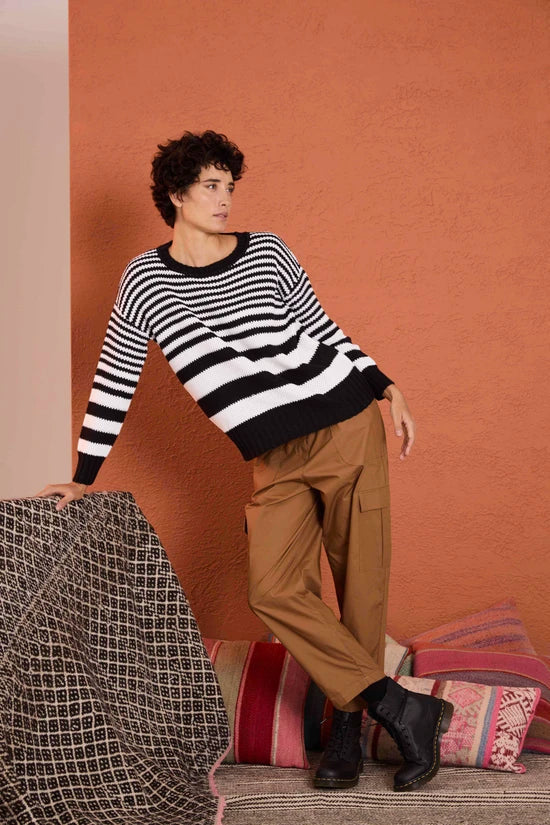 Suéter Tricot Listras Degrades Pade D