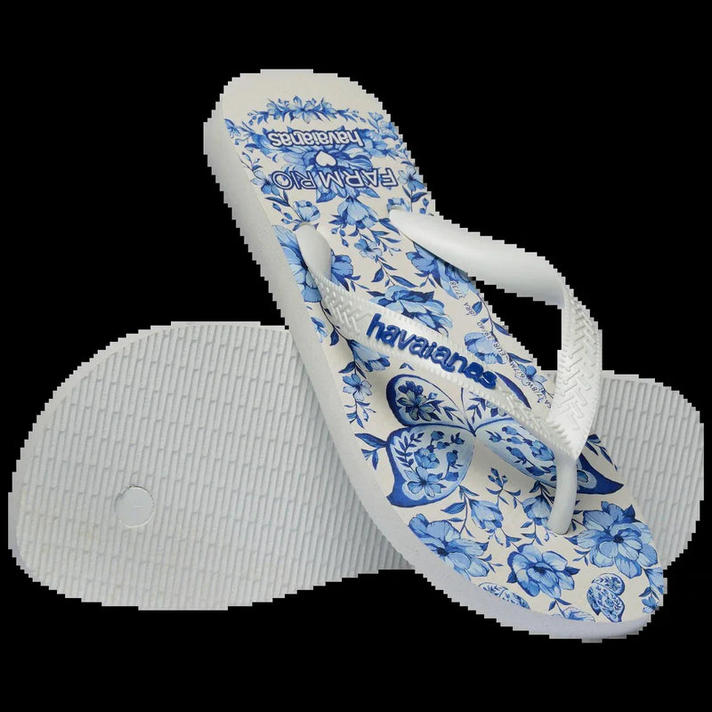 Chinelo Havaianas Farm Jardim de Porcelana
