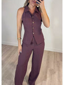 Conjunto Blusa Colete Aline