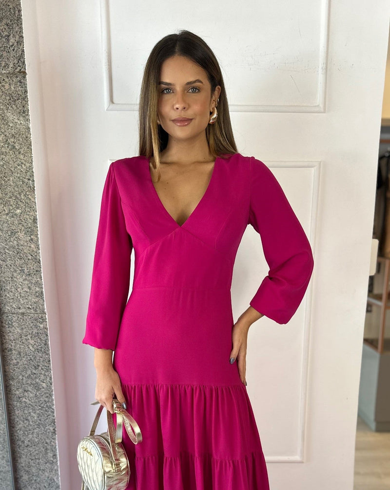 Vestido Florença pink
