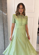 Vestido Aurélie Verde Pistache