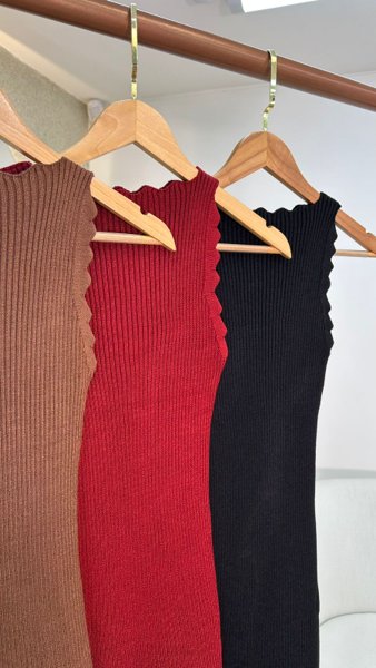 Vestido Modal Ester – Tricot com Elegância