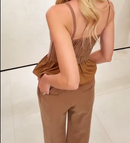 Conjunto Social Chic com Peplum