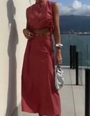 Conjunto Marsala Fashion