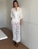 Conjunto Feminino em Tule Bordado