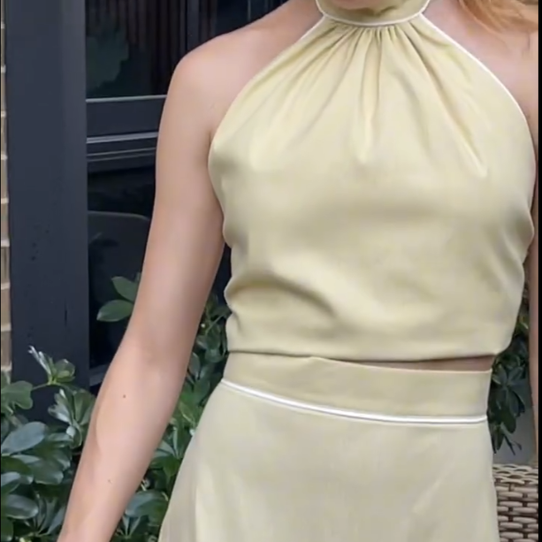 Vestido Longo Golden Chic